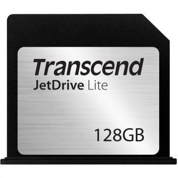 Transcend JetDrive Lite 130 128GB Expansion Card for MacBook Air 13 (Late 2010 - 2017), Black/Silver