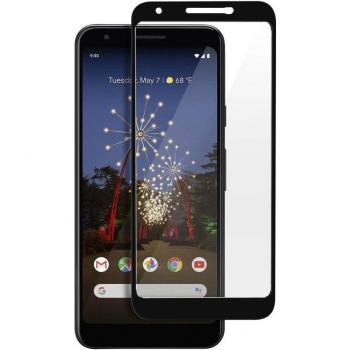 Protector de Cristal Templado Negro para Google Pixel 3A