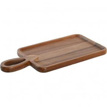 Tabla de cortar DKD Home Decor Marrón 40 x 20 x 2 cm Acacia