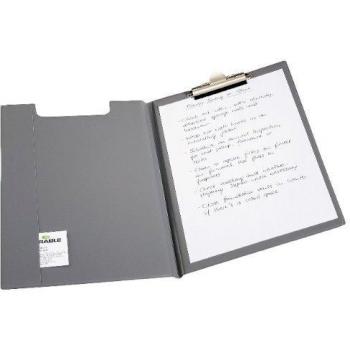 Carpeta con portapapeles estándar DURABLE A4 PVC azul oscuro