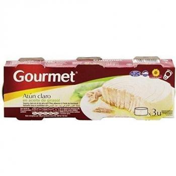 Gourmet - Atún en aceite de girasol - 3 x 52 g