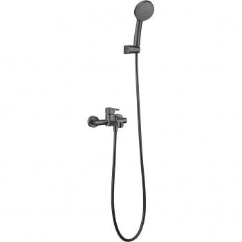 Kit baño/ducha monomando Roma negro mate Imex Products