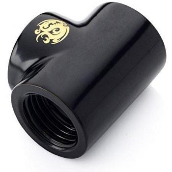 BitsPower BP-MBTB Adapter T-Splitter 3X G1/4 Pouces IG-Black matt Fittings/Connectors