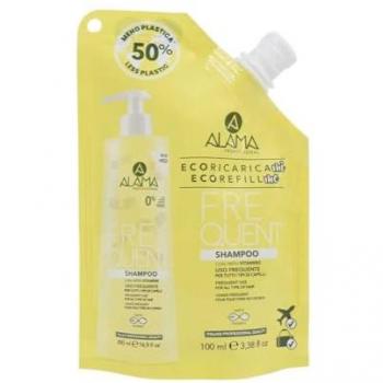 Champú Profesional Alama Uso Frecuente para Todos los Tipos de Cabello 100 ml