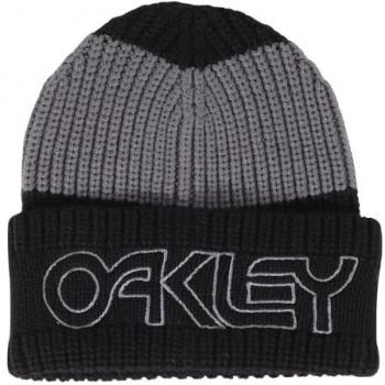 Gorro de protección termonuclear para hombre Oakley Tnp Deep Cuff negro carbón gris, talla única