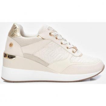 Deportivas Xti 141907 Moda Joven Hielo - Zapatillas deportivas de mujer en color blanco con cierre de cordones, ideales para un look cómodo y juvenil.