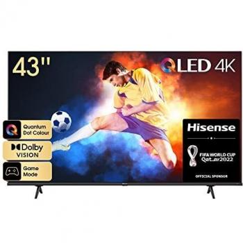 Televisor Smart TV Hisense 43E78HQ 43 QLED UltraHD 4K HDR10+