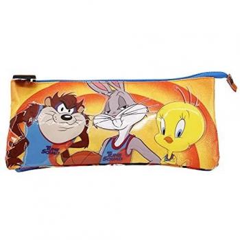 KARACTERMANIA Space Jam 2: A New Legacy Basket-Estuche Portatodo Triple, Naranja