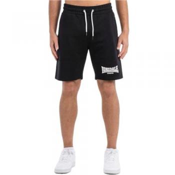 Pantalones Cortos Lonsdale London Scarvell para Hombre - Negro - Talla L - 60% Algodón, 40% Poliéster