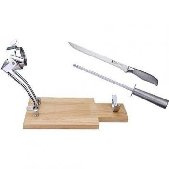 Masterpro Q1938 - Set Jamonero, 3 piezas
