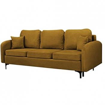 Sofá-cama Clovis A102 con caja de ropa de cama, 228x96x94cm, Manila 33