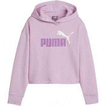 Sudadera con Capucha Puma Ess+ para niñas en color rosa