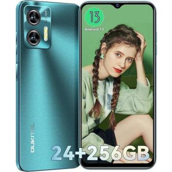 Smartphone Oukitel C35 24GB RAM 256GB Almacenamiento Verde Libre