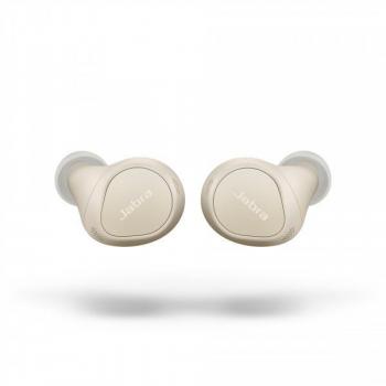 Auriculares In-Ear Bluetooth Jabra Elite 7 Pro Beige Dorado, USB-C, IP57, Cancelación de Ruido