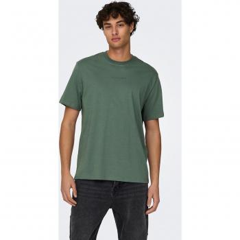 Camiseta básica de hombre Only & Sons Max Life Ss Stitch Tee Noos, manga corta