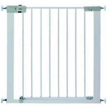 Safety 1st Easy-Close - Barrera de seguridad de metal, color blanco