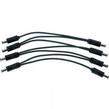 BOSS Cable de cadena paralela PCS-20A, potencia múltiples pedales compactos BOSS desde un solo pedal como el LS-2, TU-3 o NS-2