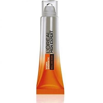 L'Oréal Paris Men Expert Hydra Energetic Roll-On - Ojos Antibags y Anti-Caps, con extracto de guaraná