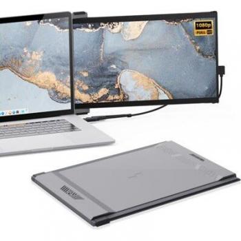 Mobile Pixels DUEX Max Portable Monitor 14.1 Full HD LCD 1920 x 1080 Grey