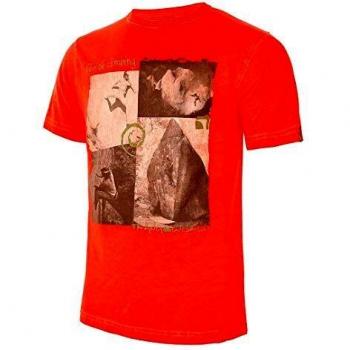 TRANGO PC007962 Camiseta, Hombre, Naranja, 2XL
