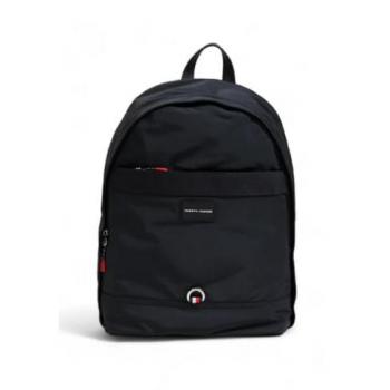 Tommy Hilfiger Functional Nylon Black Backpack for Men - One Size