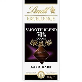 Lindt - Tableta Excellence 70% Suave 100 g Tb