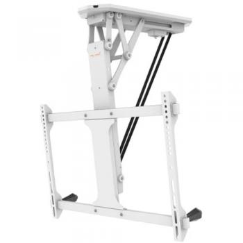 Soporte de Techo Motorizado para TV LCD-LED-Plasma MyWall HL44MW con Control Remoto, Inclinable y Función Smart Home, 32''-70'', 35 kg, Blanco