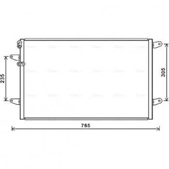 Condensador de aire acondicionado AVA COOLING VN5379