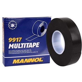 Cinta de Estanqueidad Multitape MANNOL 9917 - Aislante y Autosoldadura, 5m