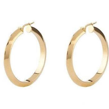 Pendientes Guess Hoops I Did It Again de acero dorado
