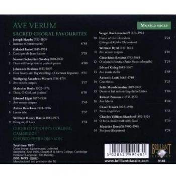 Popular Choral Music: Ave Verum