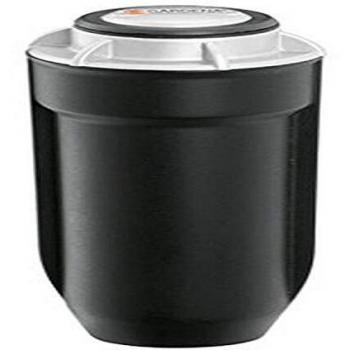 Gardena 8202-29 8202-29-Turbo-aspersor T 100 regar pequeñas áreas de césped. Modelo Premium, con Cabezal de Metal Robusto. En Box a Granel, Negro