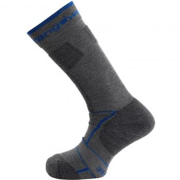 Calcetín Unisex Addala Trangoworld Gris/Azul para Montaña EU 39-42