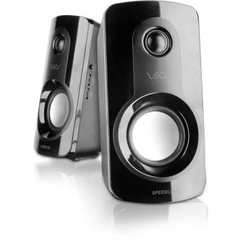 SpeedLink Veos - Altavoz estéreo, 6 W, color negro