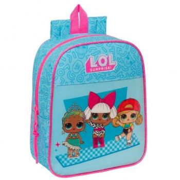 Mochila Infantil LOL Surprise! Divas Azul 22 x 27 x 10 cm