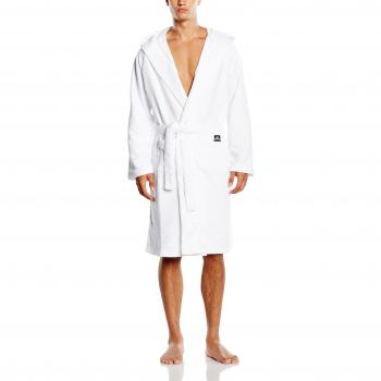 Mick Morrison - Albornoz Hombre, Blanco, XXXX-Large