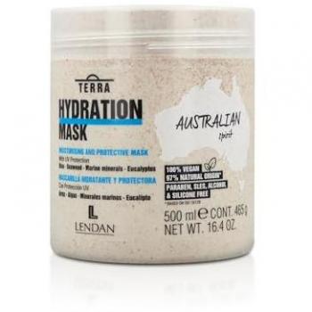 Mascarilla Hidratante y Reparadora Lendan Terra 500ml - Para Cabello Seco y Dañado - Hidrata, Repara, Previene Pérdida de Color y Evita Encrespamiento
