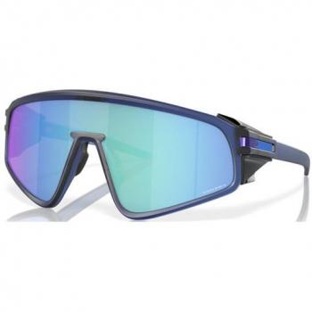 Oakley Latch Panel Prizm Sapphire Sport Sunglasses, Blue unisex, Size: 35 MM with Case and Guarantee