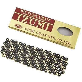 Izumi Standard Gold/Black Cadena estándar de 1/8 x 1/2