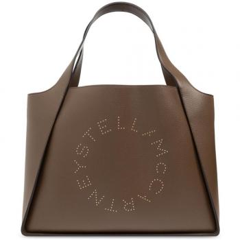 Stella McCartney Women's Logo Tote Bag - Brown, Size: UNI