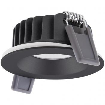 SPAIRFIXP6W930PSD65B - Downlight/spot/floodlight, LEDVANCE SPOT AIR FIX 6W IP65 Dimmable Downlight Black, Warm White - 799967 - SAF06D30B