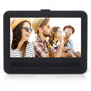 APEMAN 9 - 9.5 Soporte para Reposacabezas de Coche para Reproductor de DVD con Pantalla Giratoria Fabricado de Oxford Nylon Negro