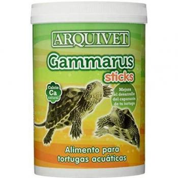 ARQUIVET Gammarus Sticks 1.050 ml - Comida para Tortugas de Agua - Pienso Tortugas acuáticas - Alimento Completo Flotante - Buen Desarrollo del caparazón