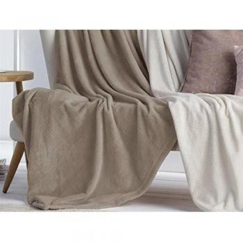 Antilo - Plaid Truman 130x160 cm - Color Pardo