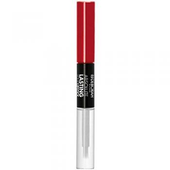 Deborah Milano Absolute Lasting Liquid Lipstick 10 - Fire Red Matte and Gloss Finish