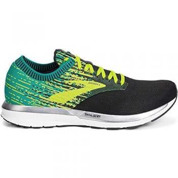 Brooks Ricochet Negro Verde FLÚOR 1102931D071