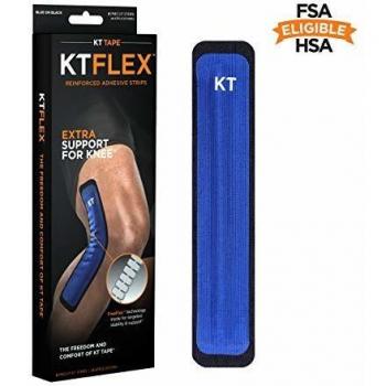 KT TAPE KT Flex Rodillera Pro Cinta sintética, Unisex, Azul, Talla única