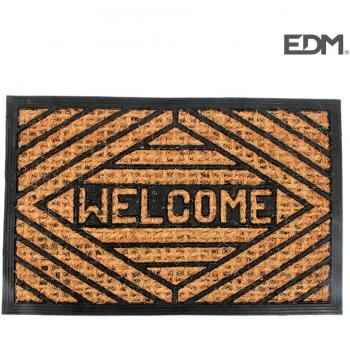 Felpudo 60x40cm modelo basico welcome edm