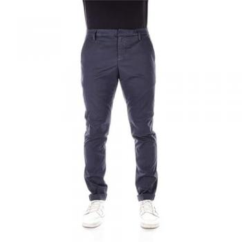 Dondup Men's Slim-Fit Blue Trousers Size W35