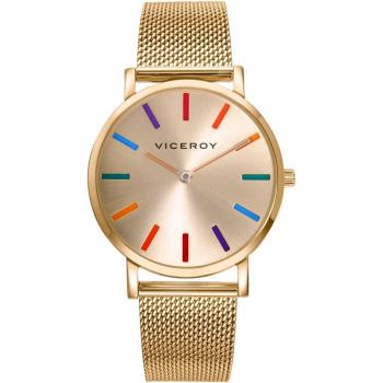 Reloj Viceroy Kiss de mujer 42422-97 acero dorado